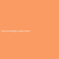 Geschmeidiges Leder-Brett