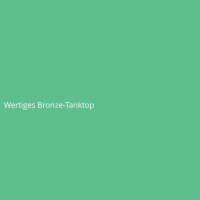 Wertiges Bronze-Tanktop