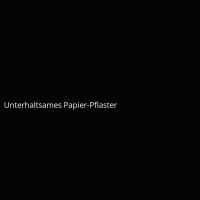 Unterhaltsames Papier-Pflaster