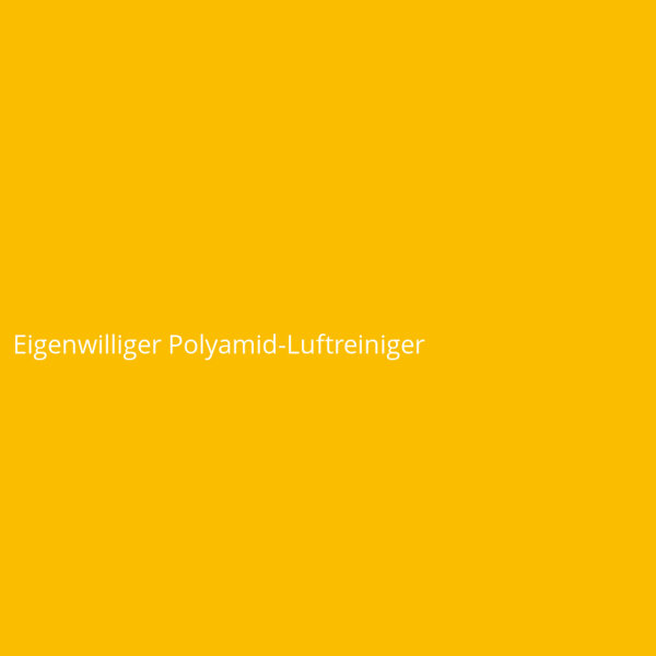 Eigenwilliger Polyamid-Luftreiniger