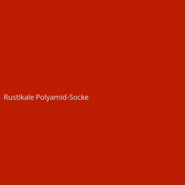 Rustikale Polyamid-Socke