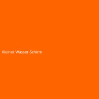 Kleiner Wasser-Schirm