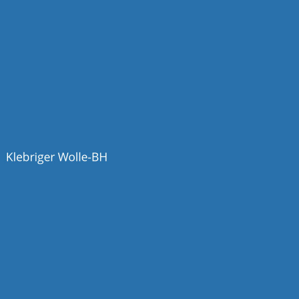 Klebriger Wolle-BH